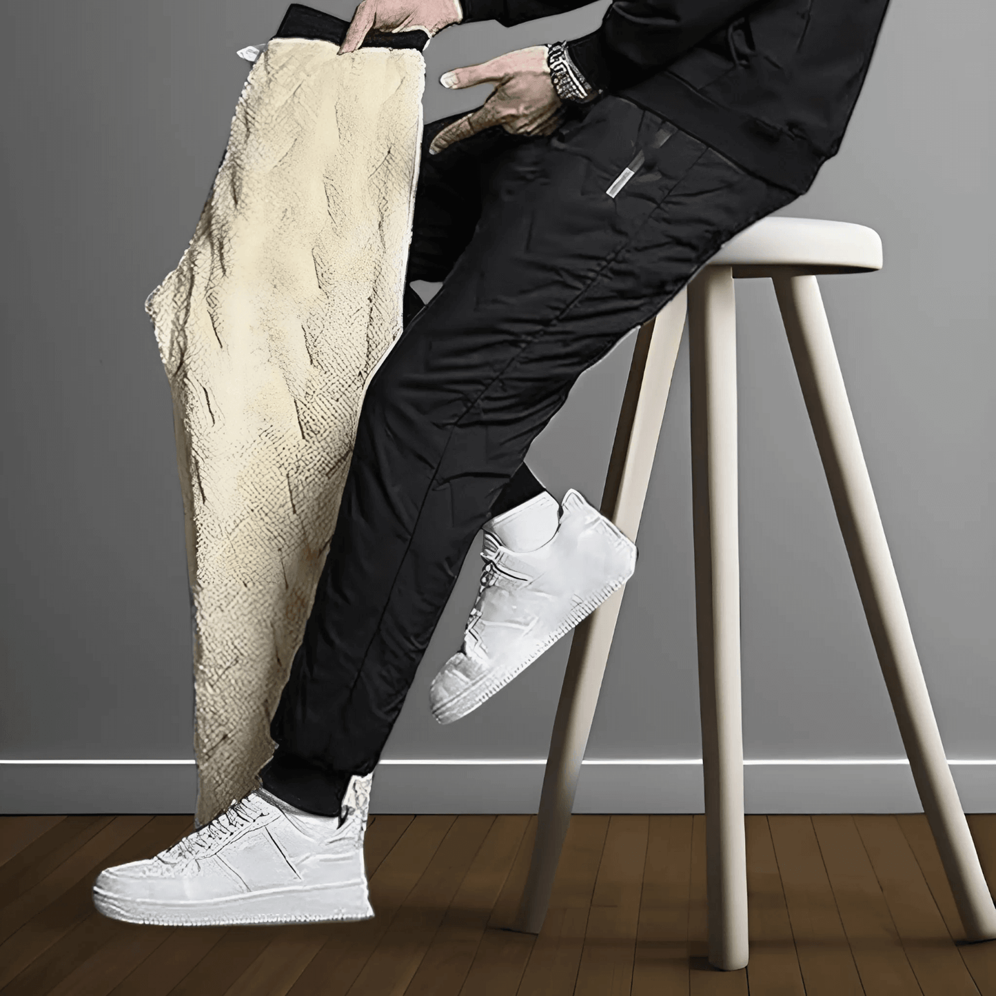 Charly | Men's Water-Resistant Lined Joggers