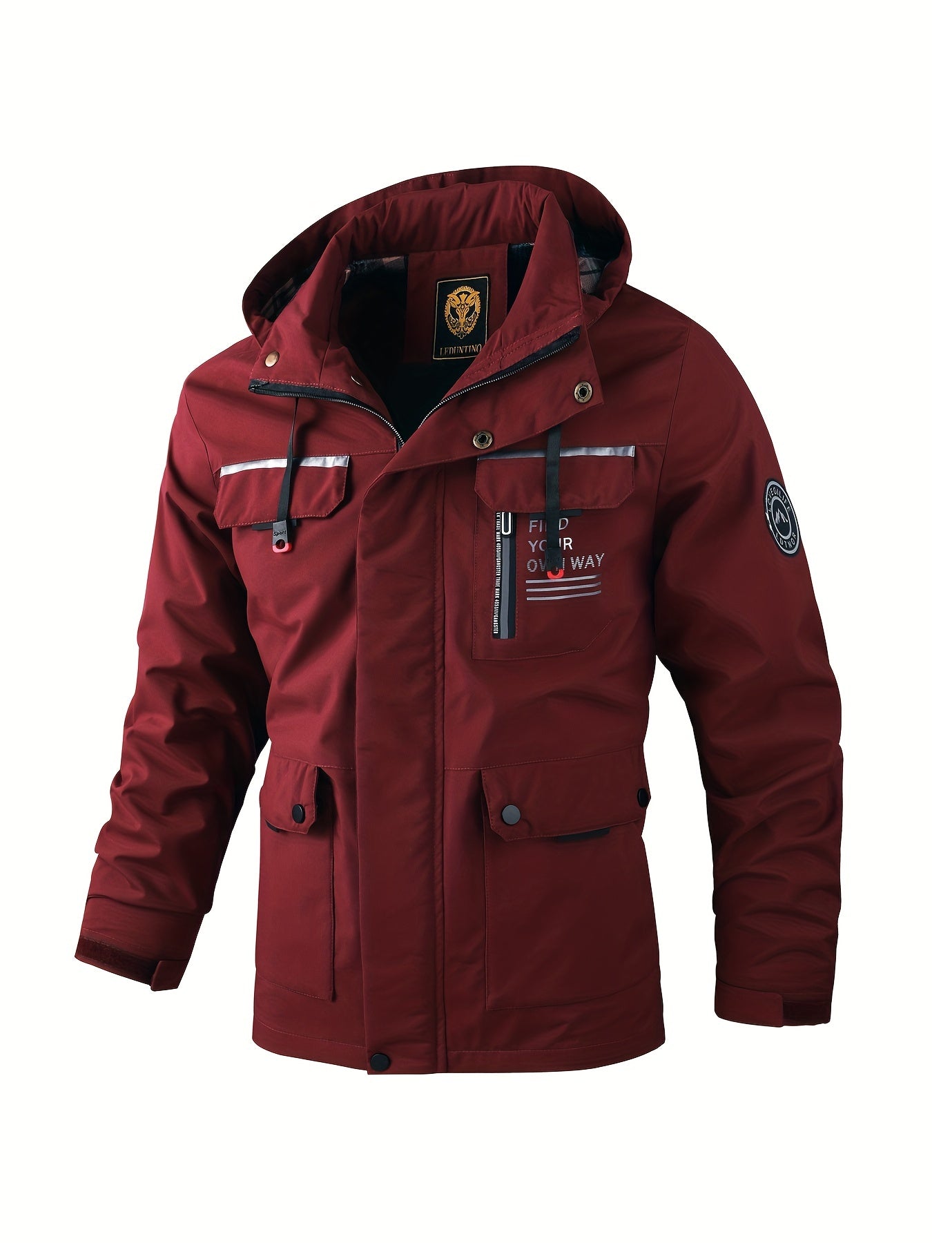 Charly | Men's Waterproof Winter Parka Jacket with Hood