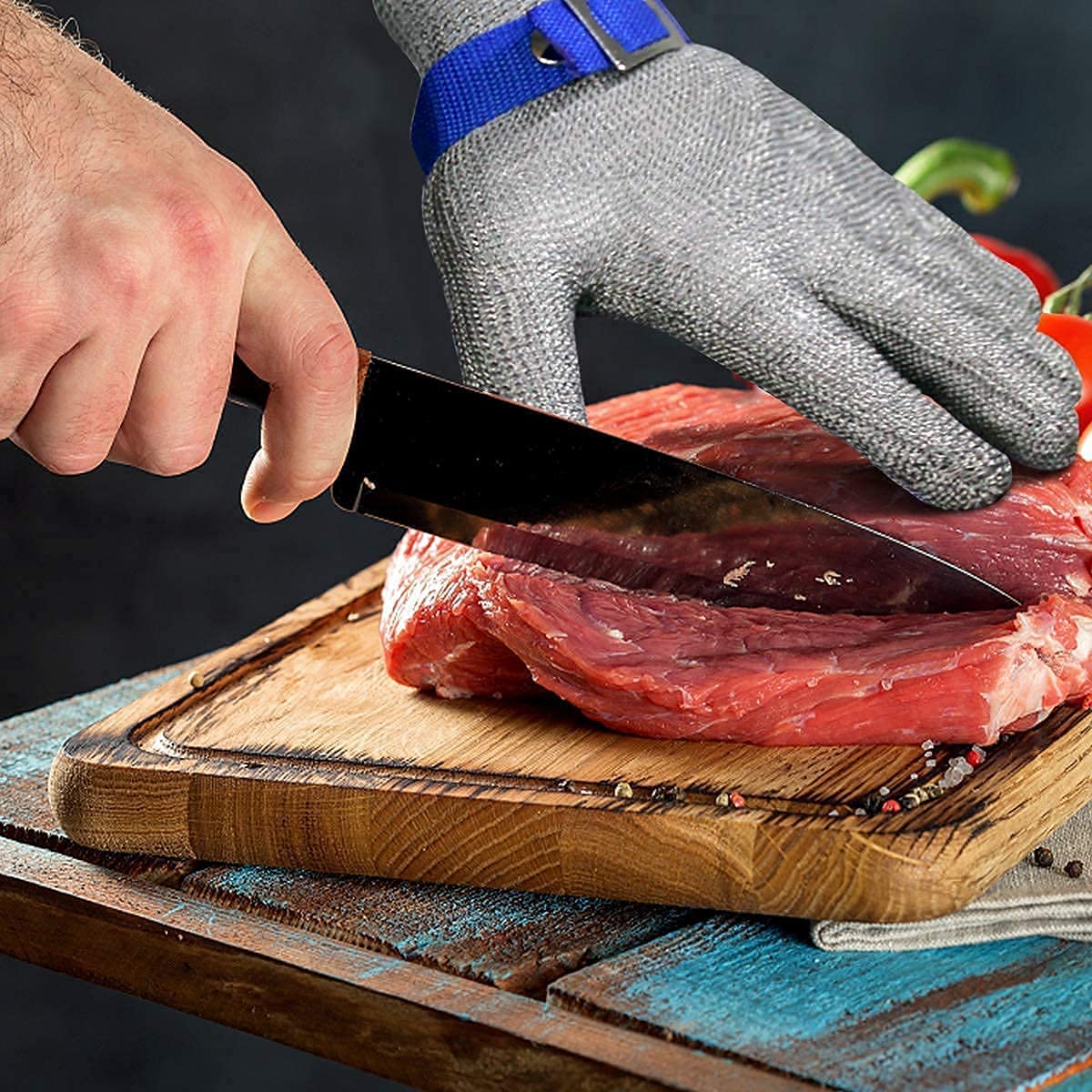 Charly | METALMESH PRO – Stainless Steel Safety Gloves with Maximum Cut Resistance