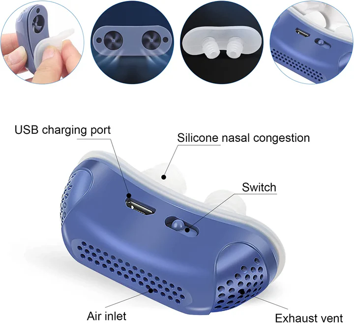 Charly | Micro CPAP Anti-Snoring Device | Maskless Sleep Apnea Treatment