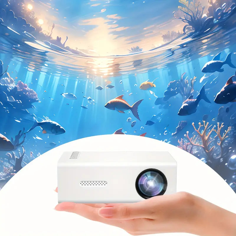 Charly | Mini Portable LED Projector for Home & Office
