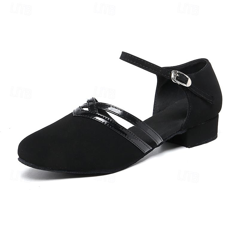 Charly | Modern Dance Shoes for Women Black High-Quality Suede