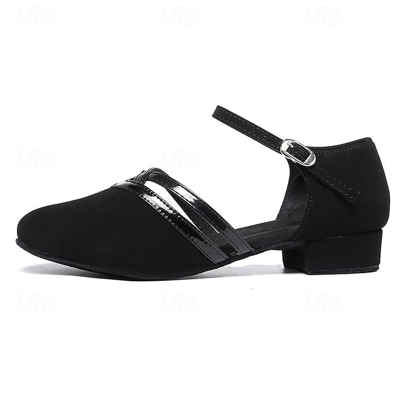 Charly | Modern Dance Shoes for Women Black High-Quality Suede
