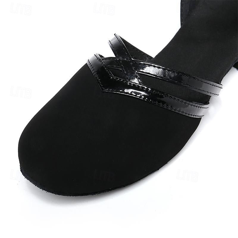 Charly | Modern Dance Shoes for Women Black High-Quality Suede