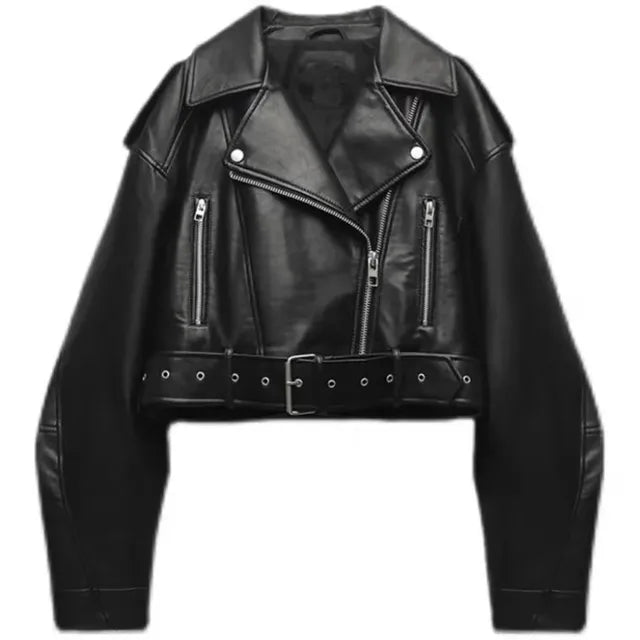 Charly | Modern Short Biker Jacket