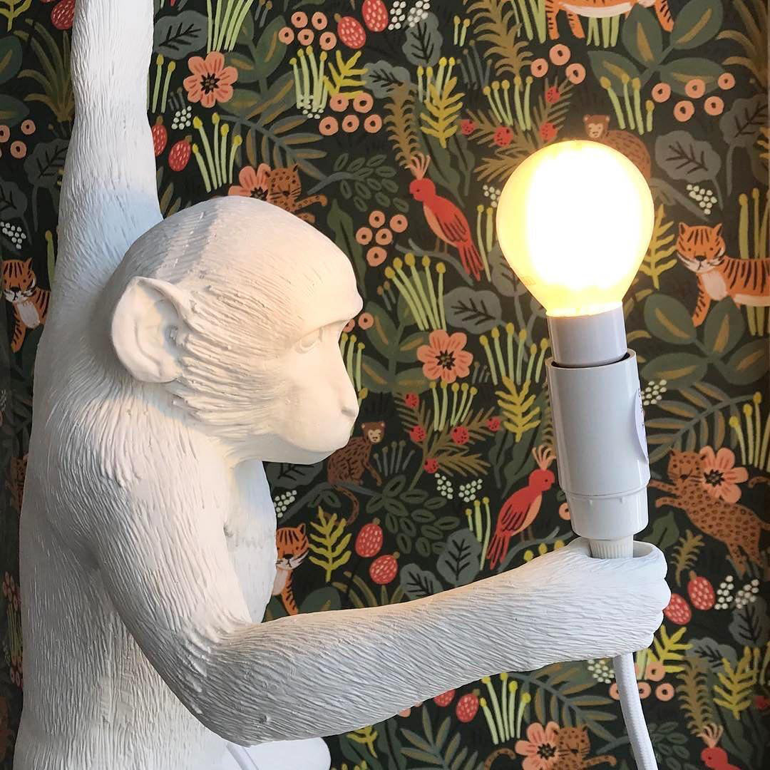 Charly | Monkey Pendant Light | Sculptural Design Object