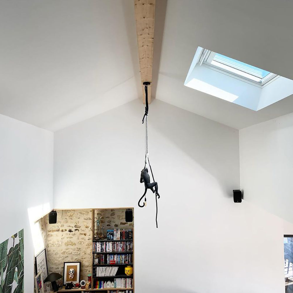 Charly | Monkey Pendant Light | Sculptural Design Object