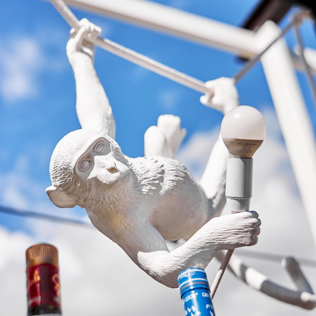 Charly | Monkey Pendant Light | Sculptural Design Object