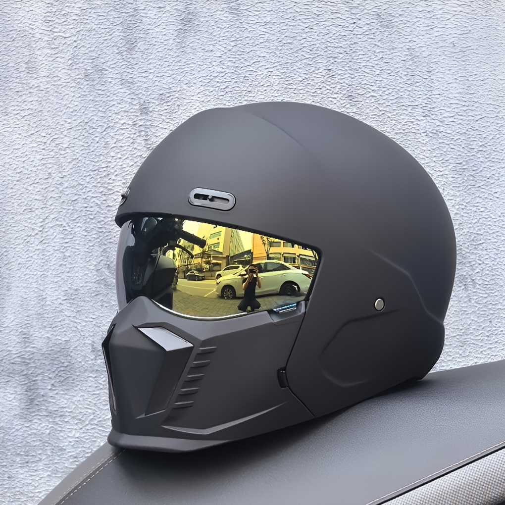 Charly | Motorcycle Full Face Helmet with Chin Guard