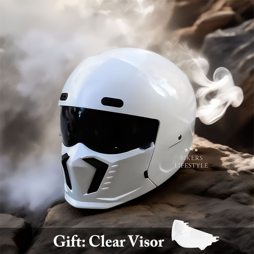Charly | Motorcycle Helmet Full Face Modular Matte Black