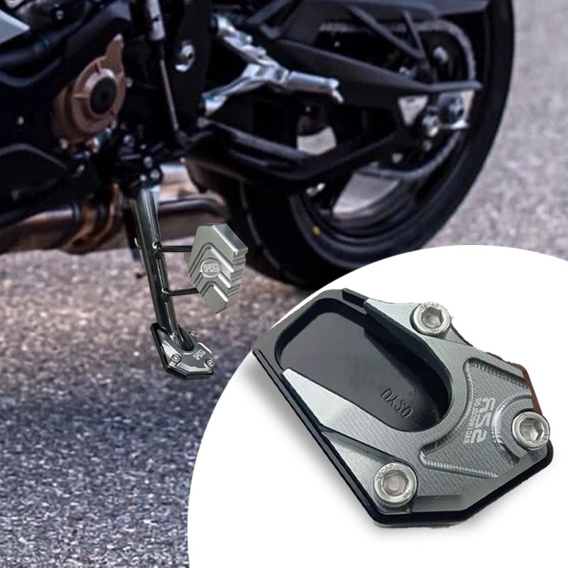 Charly | Motorcycle kickstand foot side stand extension pad