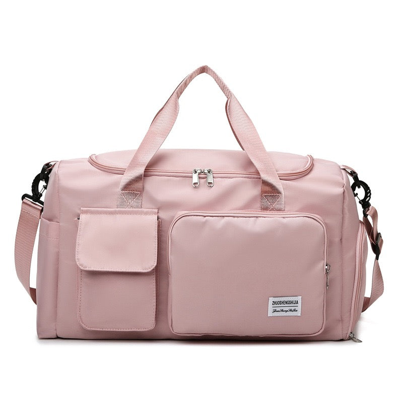 Charly | Multi-pocket travel bag, sports and gym bag with separate shoe compartment