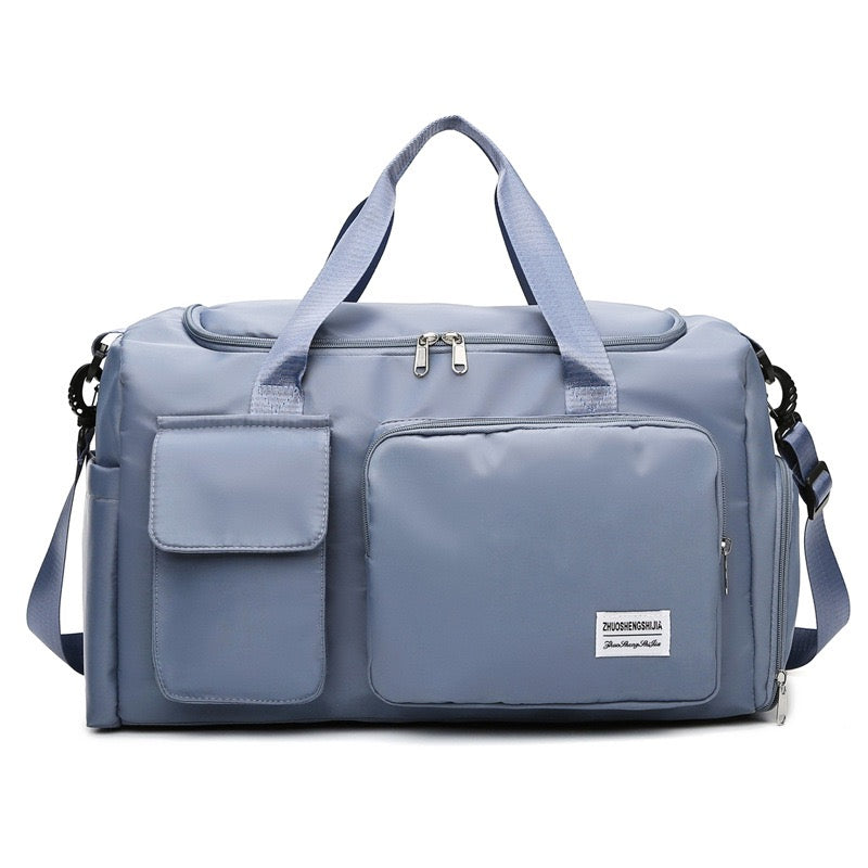 Charly | Multi-pocket travel bag, sports and gym bag with separate shoe compartment