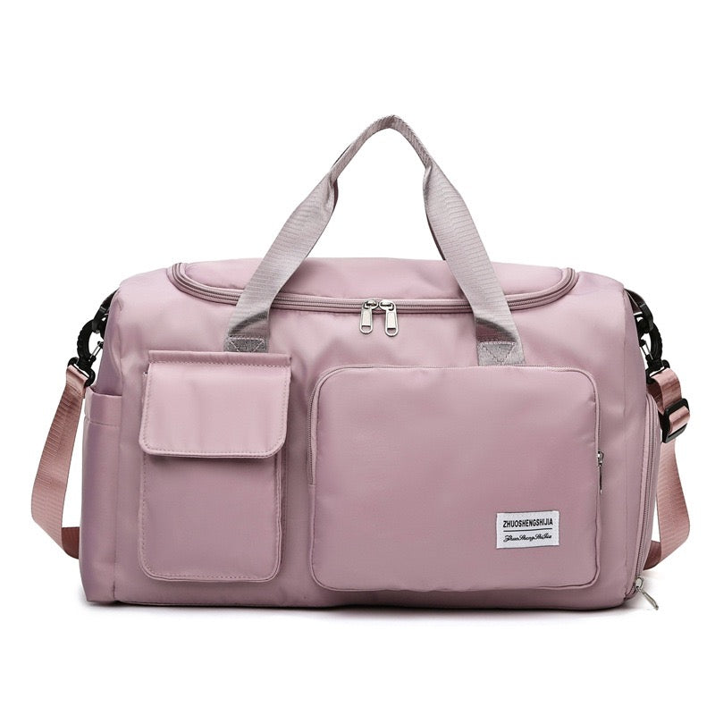 Charly | Multi-pocket travel bag, sports and gym bag with separate shoe compartment