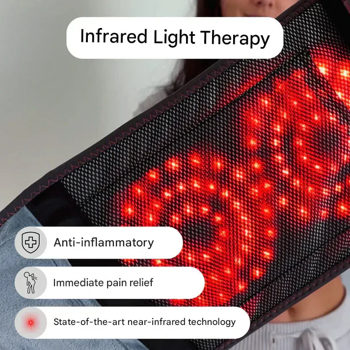 Charly | Orthopedic Back Support with Infrared Therapy - ThermaLum