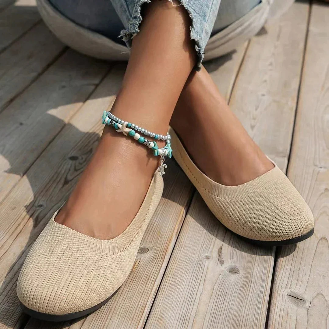 Charly - Orthopedic Sandals | Flat Loafers | Comfortable Women's Shoes