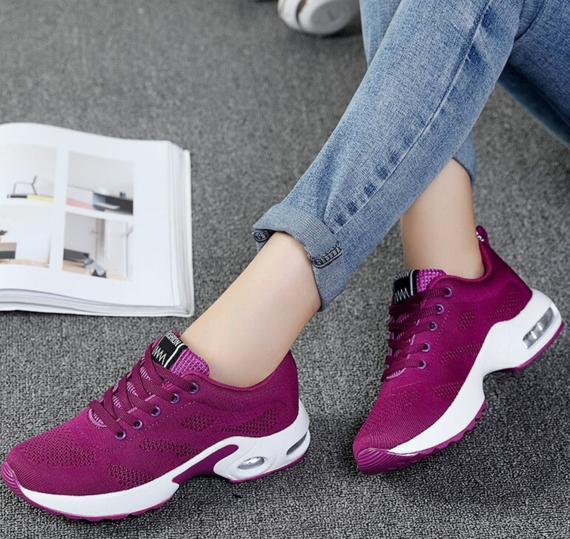 Charly | Orthopedic Slip-On Shoes for Women | Comfort and Support | Mesh