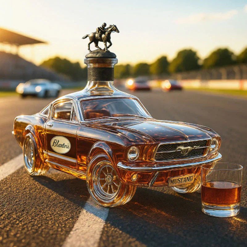 Charly | OutlawFlask | Limited Edition Bronco Whiskey Bottle