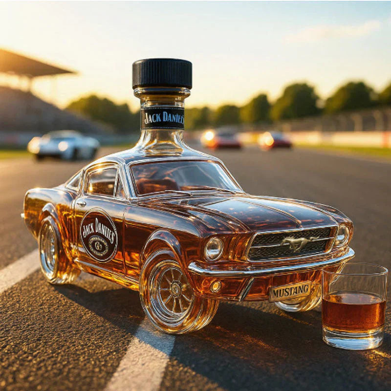 Charly | OutlawFlask | Limited Edition Bronco Whiskey Bottle