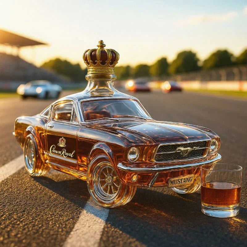 Charly | OutlawFlask | Limited Edition Bronco Whiskey Bottle