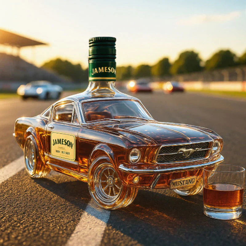 Charly | OutlawFlask | Limited Edition Bronco Whiskey Bottle