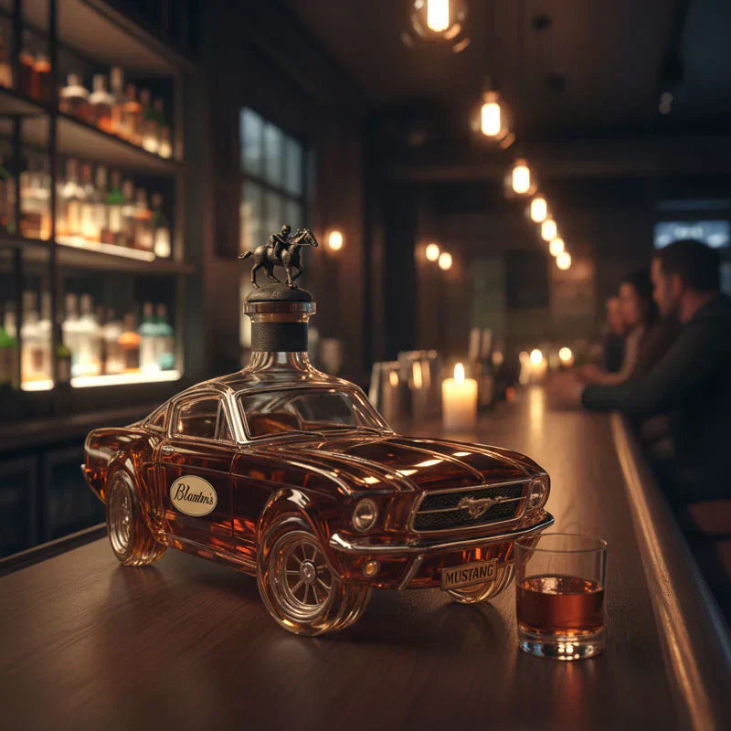 Charly | OutlawFlask | Limited Edition Bronco Whiskey Bottle