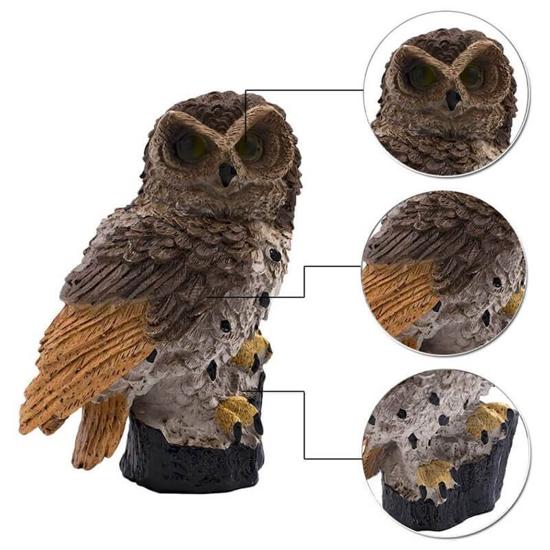 Charly | Owl Garden Lamp with Solar Energy - OwlGlow