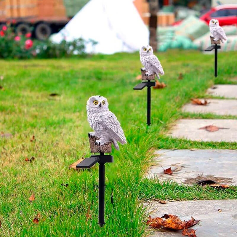 Charly | Owl Garden Lamp with Solar Energy - OwlGlow