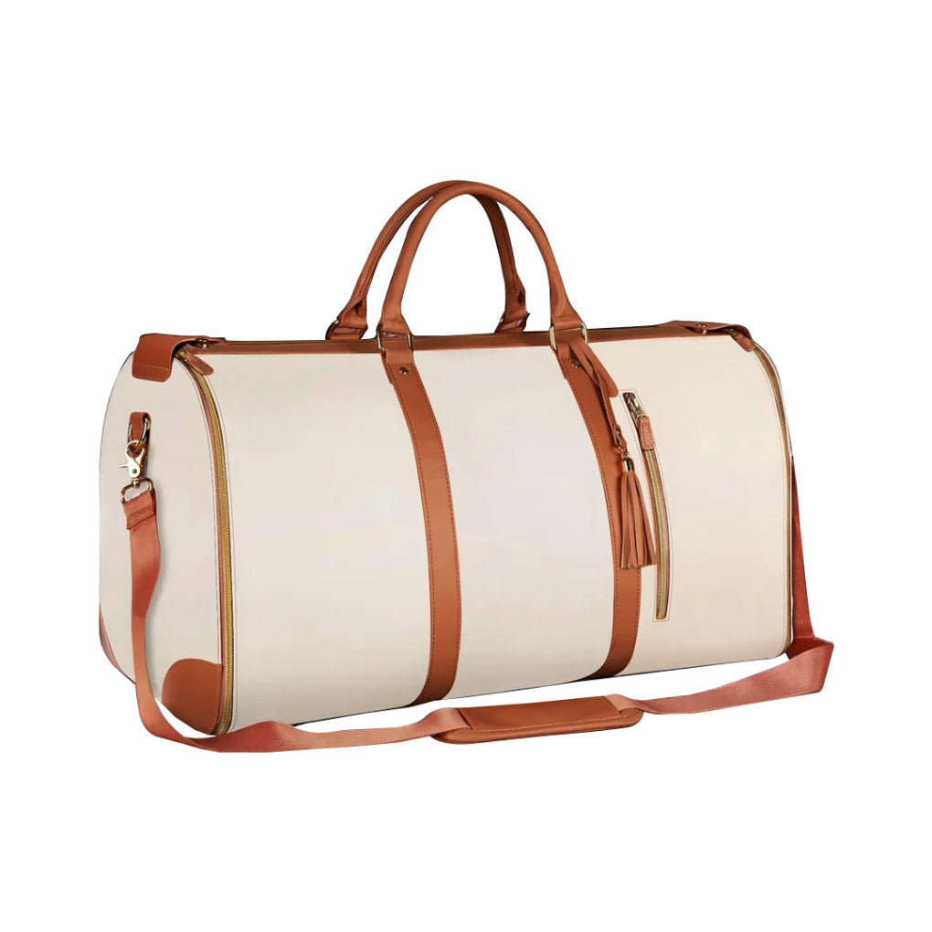 Charly | Patchwork PU Leather Weekender Duffel Bag