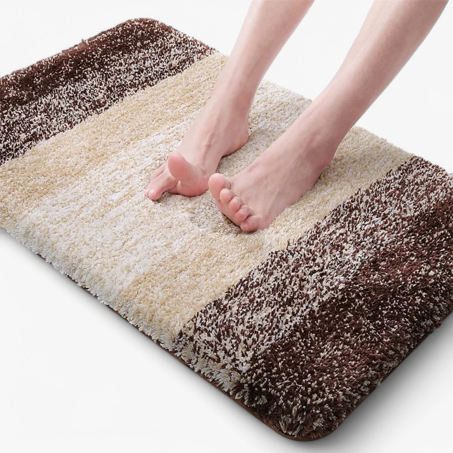 Charly | Plush Bathroom Mat - Ultra Absorbent & Non-Slip Bath Rug