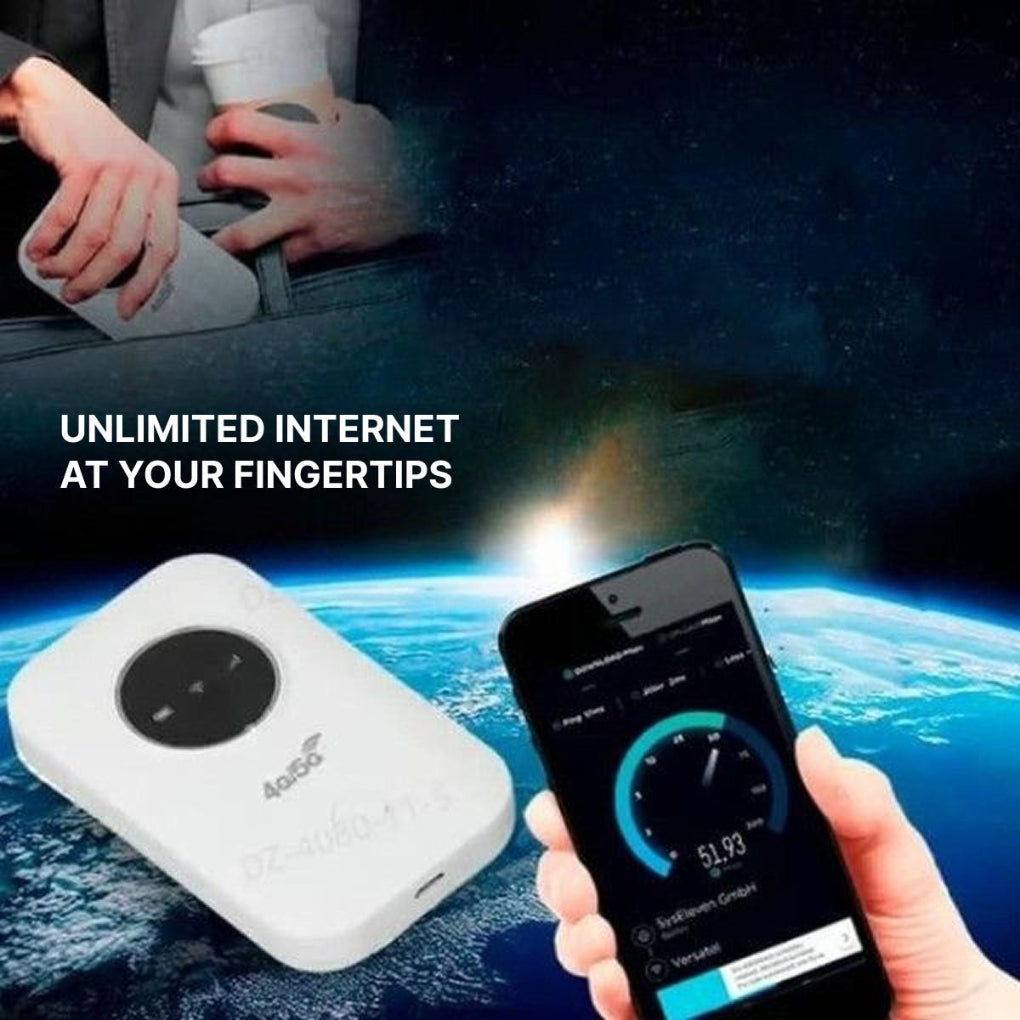 Charly | Portable 4G 5G WiFi Hotspot Router