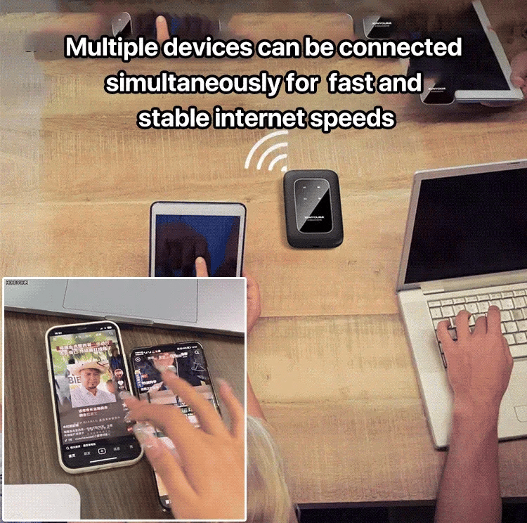 Charly | Portable 5G WiFi Router – High-Speed Mobile Wireless Internet Hotspot