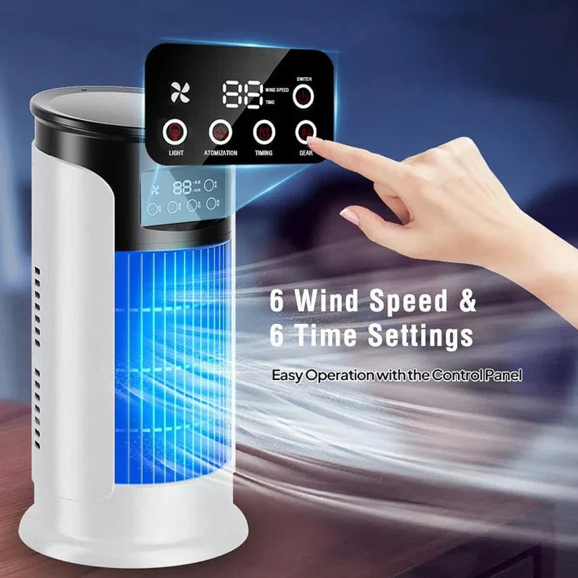Charly | Portable Air Conditioner | Windowless, Energy Efficient & Ideal for Home Office and Dormitory Use