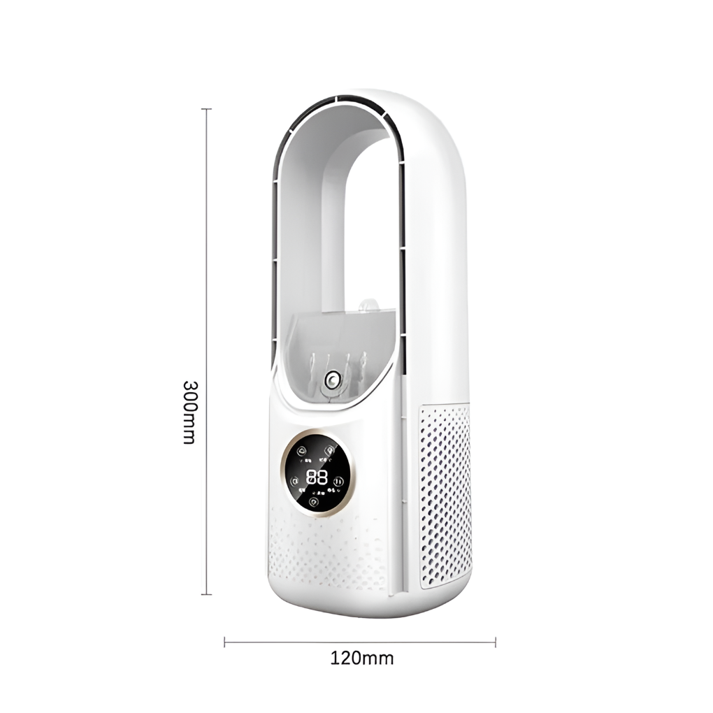 Charly | Portable Bladeless Air Cooler Fan