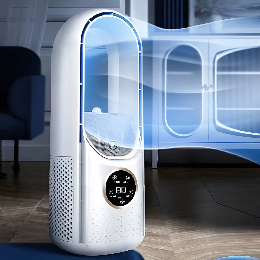 Charly | Portable Bladeless Desk Air Conditioner
