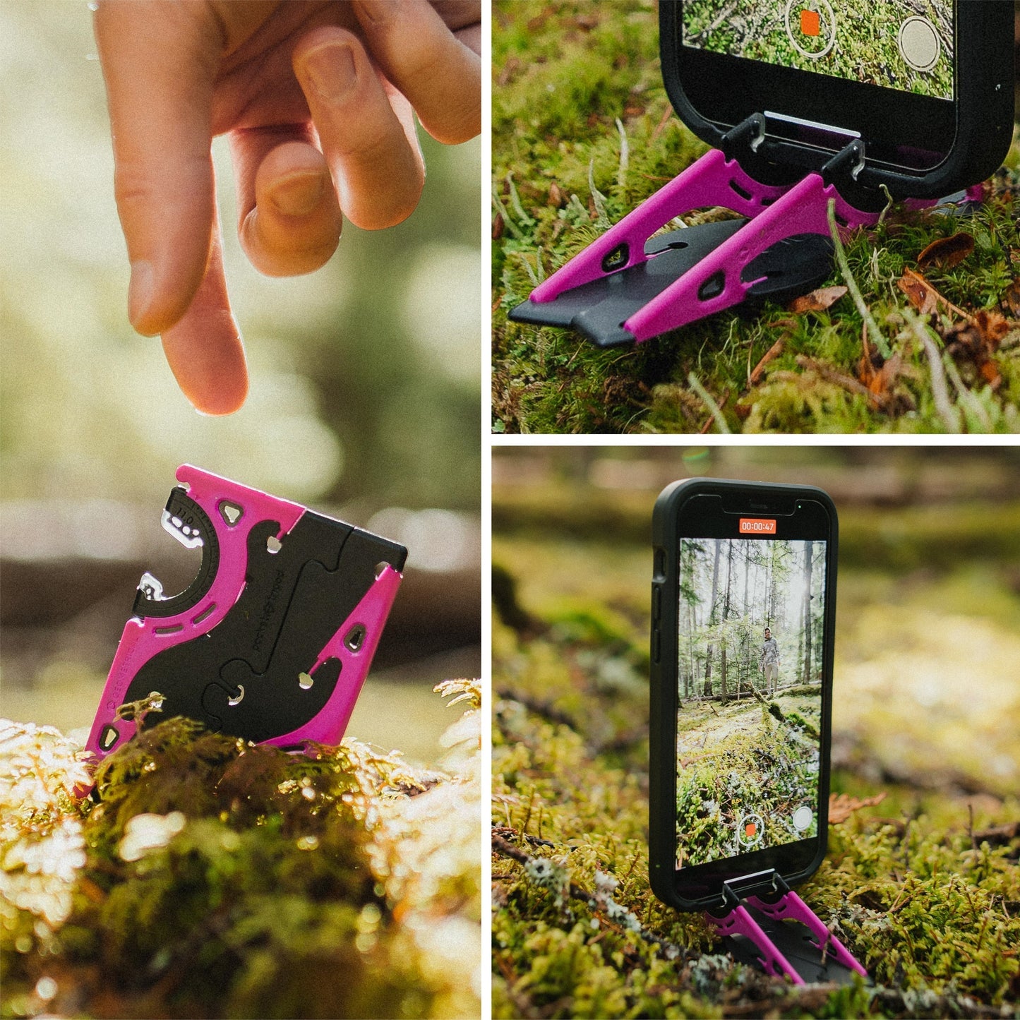 Charly | Portable Phone Stand for Perfect Pictures - SnapFold
