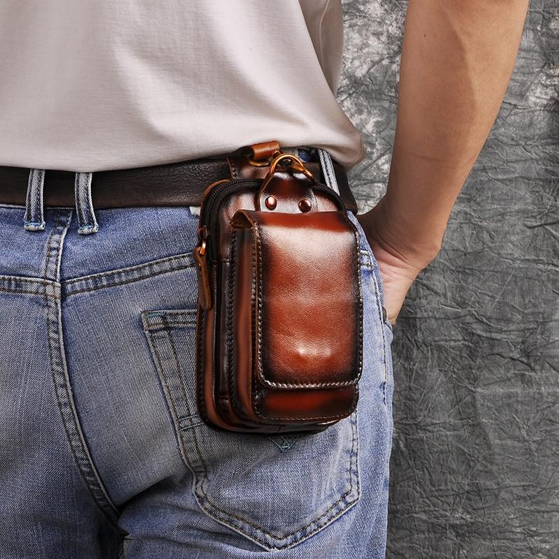 Charly | Premium Leather Men's Waist Bag