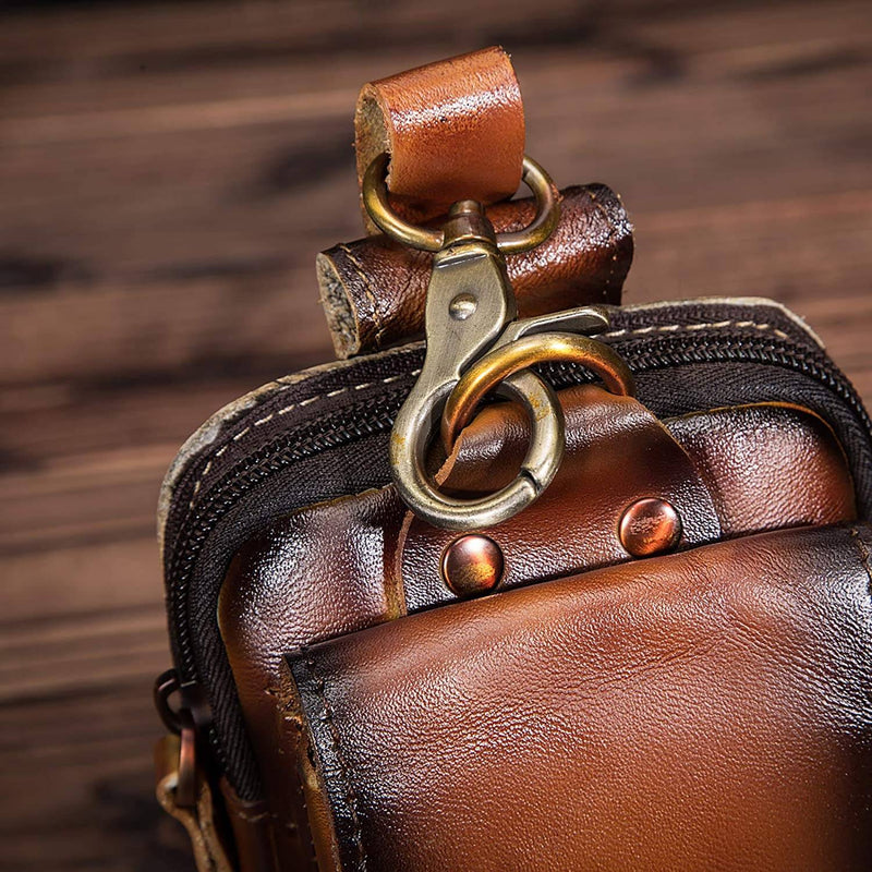 Charly | Premium Leather Men's Waist Bag