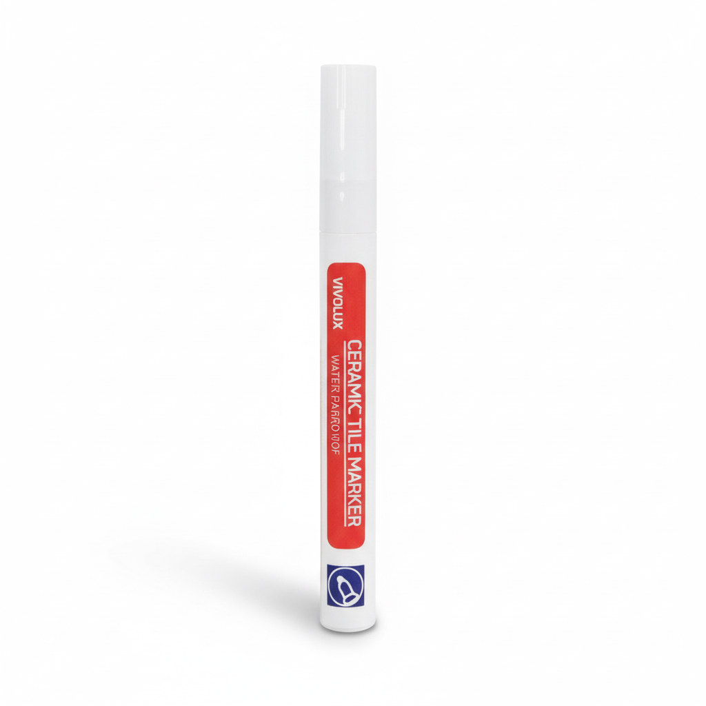 Charly | Professional Grout Pen for Ceramic Tiles | Anti-Mold Formula | Waterproof & Lightfast | Water-Based Ink | Includes Sealing Effect
