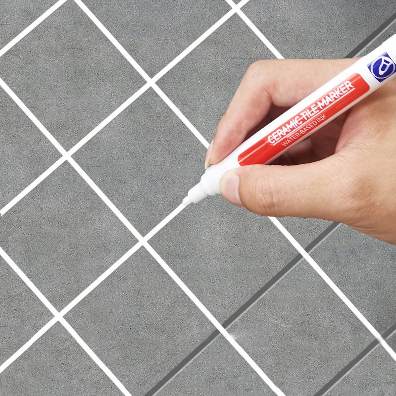 Charly | Professional Grout Pen for Ceramic Tiles | Anti-Mold Formula | Waterproof & Lightfast | Water-Based Ink | Includes Sealing Effect