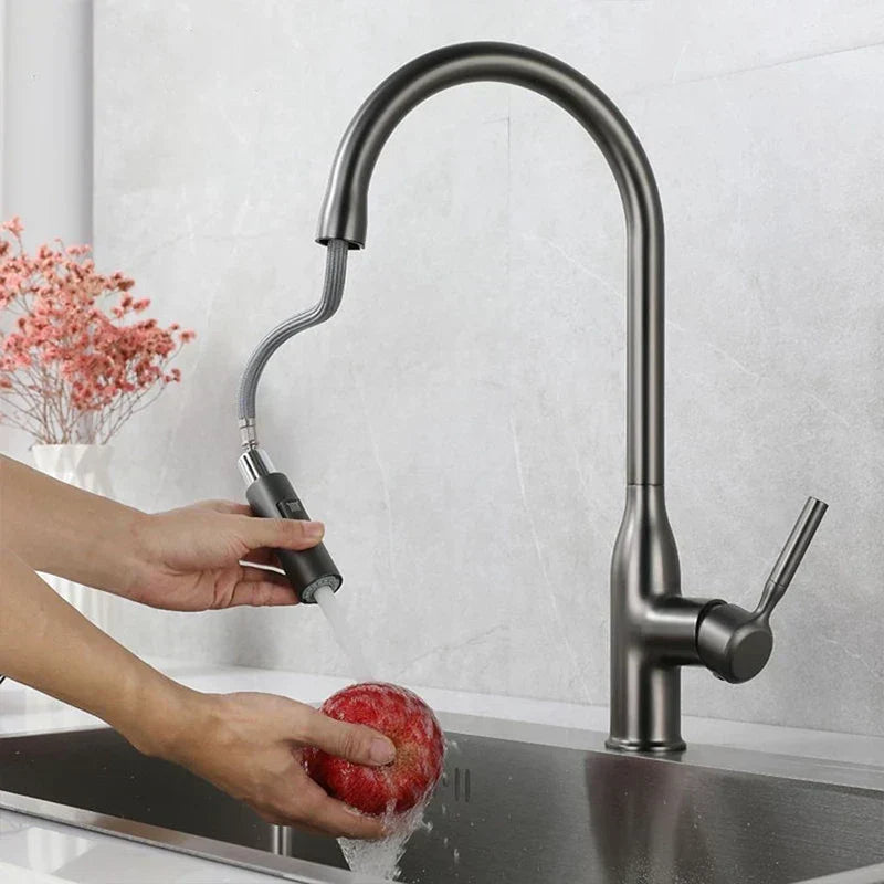 Charly | PureFlow - Kitchen Faucet with Pull-Down Spray