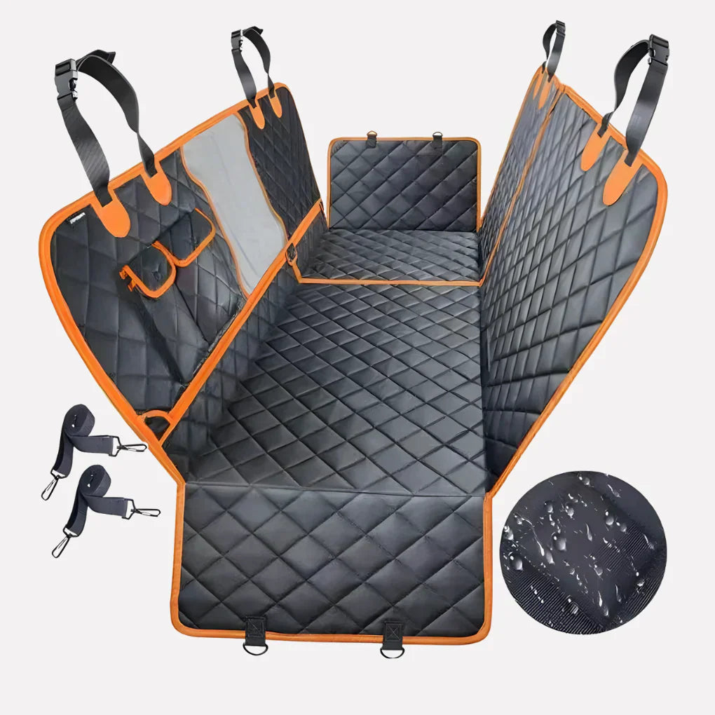Charly | Quilted Dog Car Seat Hammock Cover