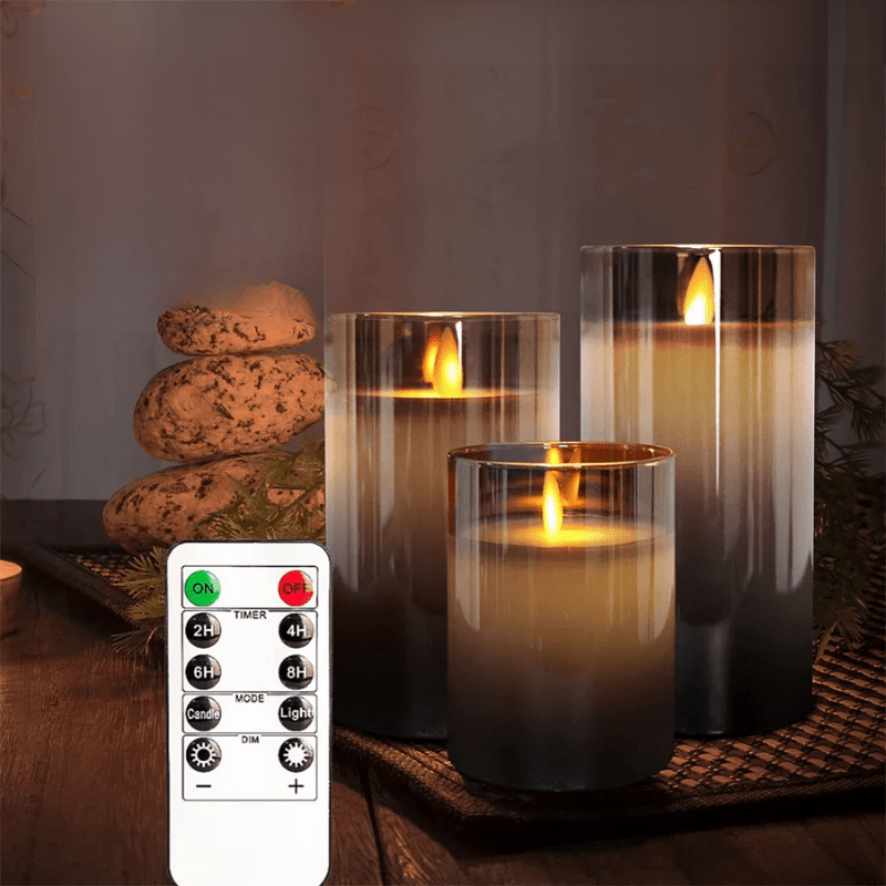 Charly | Realistic LED Candles with Atmospheric Flame Effect