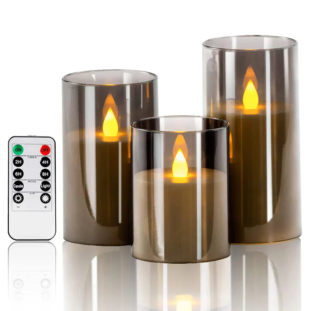 Charly | Realistic LED Candles with Atmospheric Flame Effect