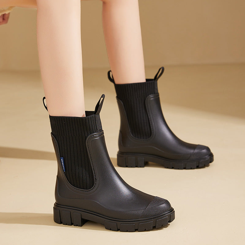 Charly | Rubber Boots - Waterproof with Anti-Slip Sole, Perfect for Rainy Weather