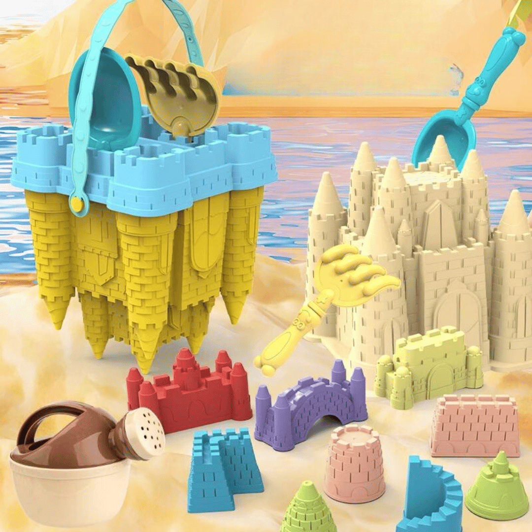 Charly | SandMaster | Build big, play endlessly - Sandcastle playset for children