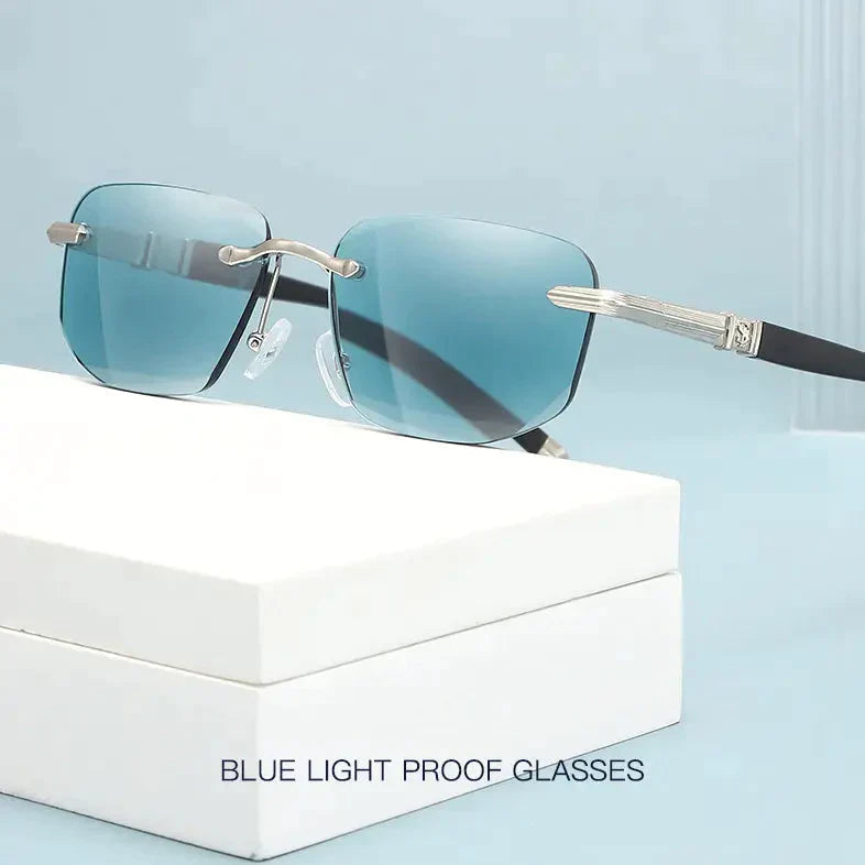 Charly | Sapphire High Hardness Anti-Blue Light Wide and Near Reading Glasses Sunglasses