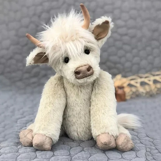 Charly | Scottish Handmade Highland Cattle Plush Toy