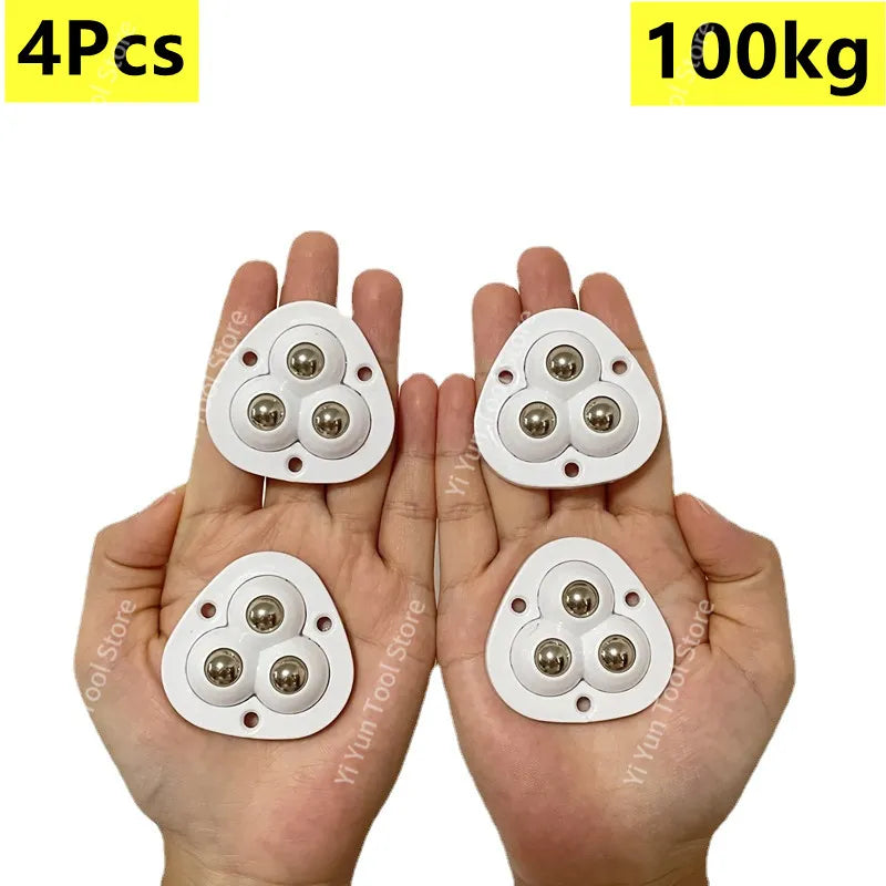 Charly | Self-adhesive fully swivel furniture moving wheels