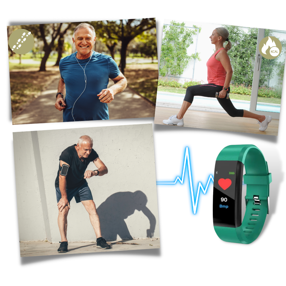 Charly | Senior Smartwatch | Heart rate & Blood pressure always in sight